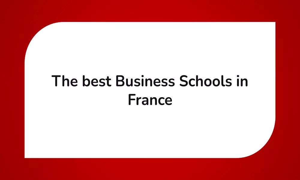 Best business school in France for International students