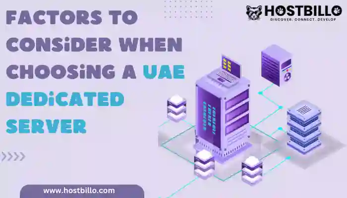 Factors to Consider When Choosing a UAE Dedicated Server