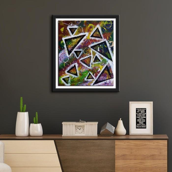 Understanding Color Theory in Abstract Paintings