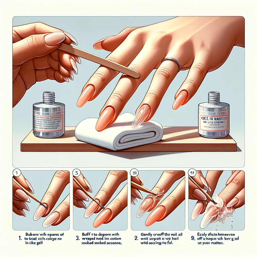 How to Remove Gel Nail Extension