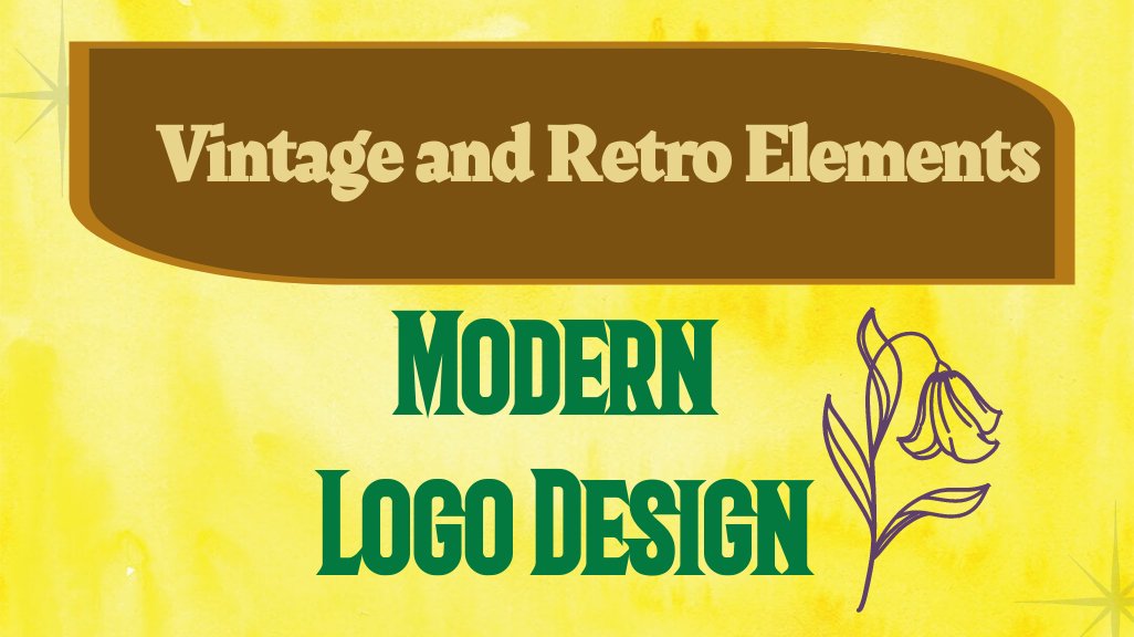 Vintage and Retro Elements in Modern Logo Design