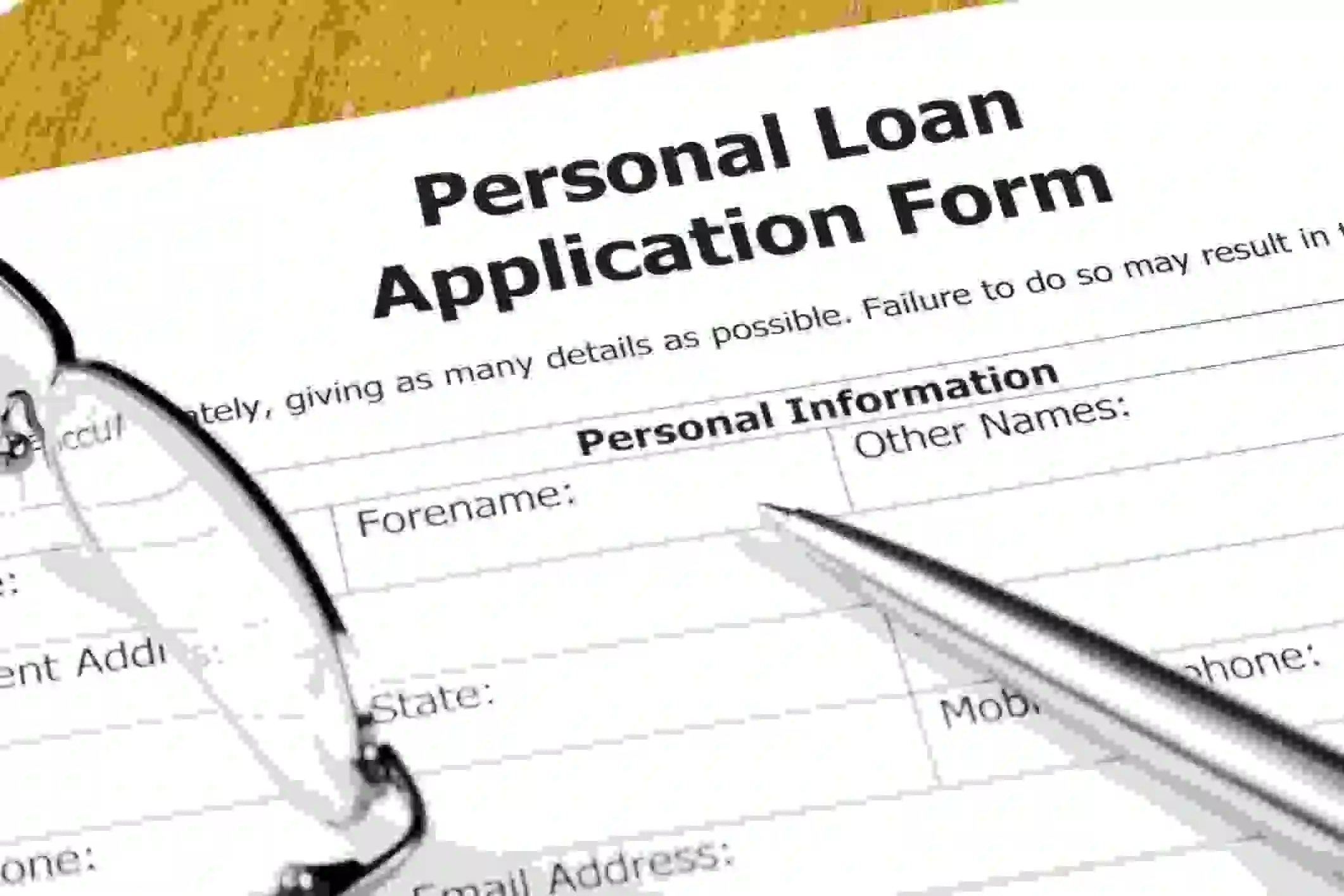 Look Out For a Personal Loan's Online Application Process